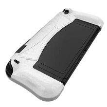 For NS2 Protective Case for 2 TPU Armored Wind Game Console Protection Soft Shell Hidden Storage Cartridg White