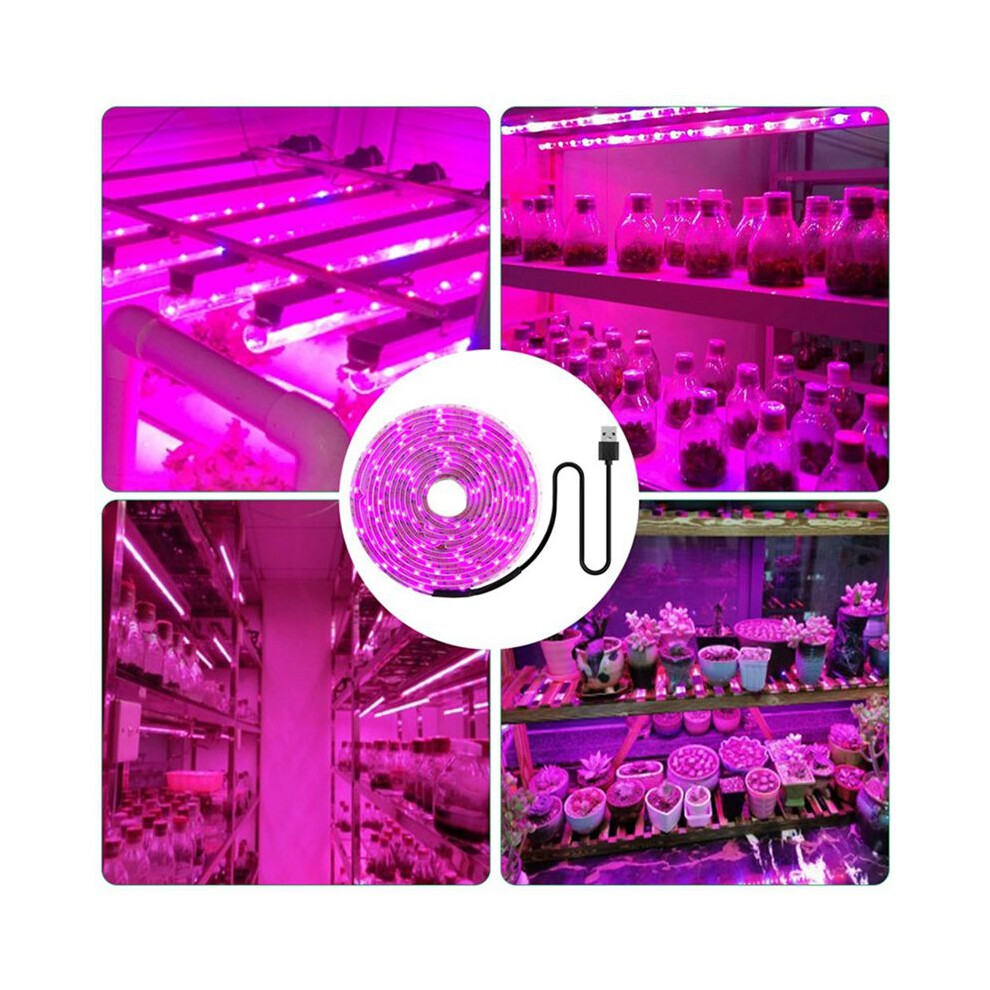 4X Led Grow Full Spectrum 5V Usb Grow Strip 2835 Led Phyto Lamps For Plants Greenhouse Hydroponic 100Cm Light 6031183669054