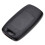 3X Uncut Key Replacement 2 Button Keyless Entry Remote Key Fob Shell Case and Button Pad Compatible with  2 3 6