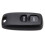 3X Uncut Key Replacement 2 Button Keyless Entry Remote Key Fob Shell Case and Button Pad Compatible with  2 3 7