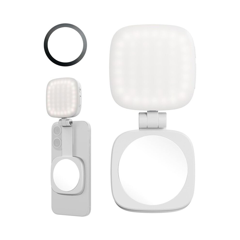 Magnetic Selfie For Phone With A Mirror, Attachment For For Selfies, Video Conference Light 4714078988301