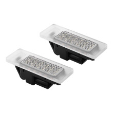 Car LED Number License Plate Light White Lamp Rear License Plate Light for Megane IV Scenic Master Kangoo Clio