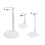 Pack of 3 Knitting Racks Customizable Height Storage-White 1
