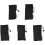 HAWEEL 25-Pack Nylon Mesh Drawstring Storage Pouch Bag - 3.5 X 7.3 Inch Multi Purpose Outdoor Activity Pouch(Black) 4