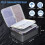 Document Bag with Lock - Fireproof Moisture Proof 3-Layer 15X11 Inch Important Document Organizer (Silver) 6