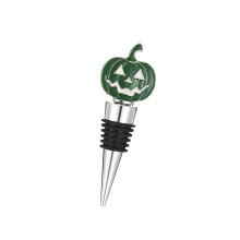 Halloween Pumpkin Wine Bottle Stopper Creative Champagnes-Green
