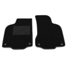 Custom Fit Front Floor Mats for Volkswagen Polo 6N2 19992001, Durable Carpet with Slip‑Resistant Backing