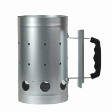 Heat Resistant Handle Stainless Steel Grilling Coal Igniters For