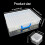 60 Clear Plastic Boxes With Removable Dividers Labels Leakproof 5