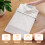 4pc Zippered Delicates Laundry Bags Fine-Gray white fine net 7