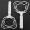 Meat Scraper Bone Dust Scraper Bone Scraper White  Scraper Bone Dust Remover Square Bone Dust Scraper 2