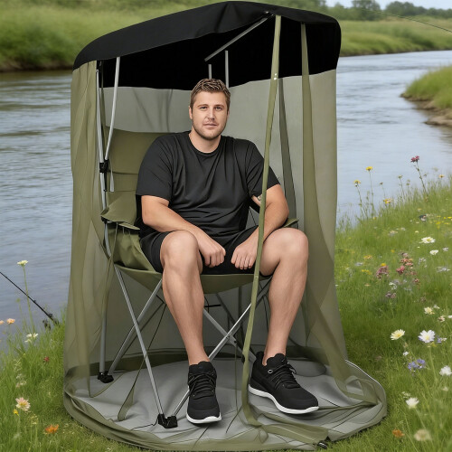 Outdoor Swing Insect Screen For Camping Chairs Including-B 2