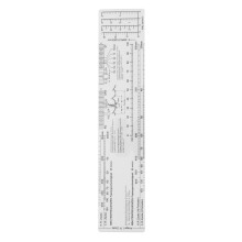 Essential EKG Ruler Pocketcard på Engelska