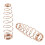 90 Pcs Coil Springs Piano Tuning Tools Parts Accessories 4