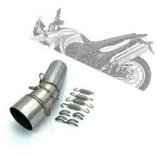 Adaptador de Sección Central del Tubo de Escape de Motocicleta para F650GS, F700GS, F800GS ADV, Nuevo y de Alta Calidad.