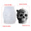 Totenkopf-Form, Silikonform, Halloween-Kerze, Silikonform, 4