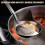 Practical Kitchens Strainer With Long Handle For Deep Pot And 6