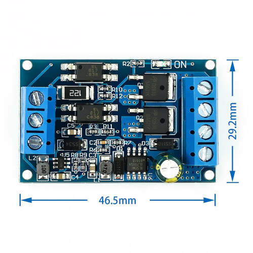 4V -60V High Power Mos Fet Trigger Drive  Module Board Pwm Justerbar Controller Dual-Mos-Modul 2