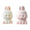 Rabbit Designs Ceramic Cup 350ml Coffee Mug With Lid For-Pink 5
