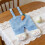 Easter Gift Bag Hare Jumper Pants Shaped Fabric Storage-Pink 3