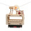 2 Sets Interactive Wooden Cable Car Building Set With Adjustable 6