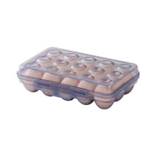 Portable Stackable Egg Storage Box for Fridge, Food-Grade Plastic, Clear Design & Non-Slip Handle – Compatible with Home, Camping, Picnic