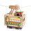 2 Sets Interactive Wooden Cable Car Building Set With Adjustable 7
