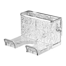 Hair Dryers Holder Hair Straightener Stand Salon Storage Hair Care Tools Organizer Multifunctional Punch- Hair Dryers Rack clear