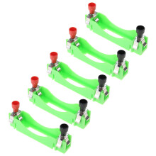AA Battery Holder Case for Electrical Experiments with Clear Polarity Markings and Quick Circuit Setup