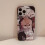 Cute Cartoon Kitten Soft Silicone Protective Case for iPhone 15 Pro with Precise Fit 4