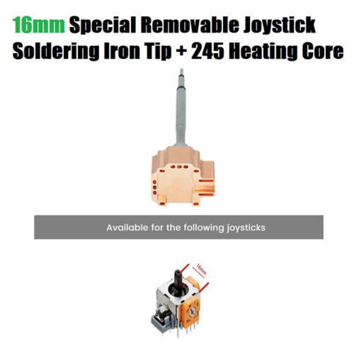 16mm Special Joystick Soldering Iron Tip 245 Heating Core for PS5 PS4   Pro Game Controller Joystick 16mm 1
