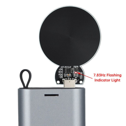 Schumann Wave Generator 7.83Hz Ultra-Low Frequency Pulse Generator with Square Wave Compact Signal Generator 1