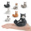 Elegant Cats Model Decorative PVC Compacts Shelf-Style A 7