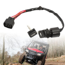 35100-HL5-A01 Ignition Lock Cylinder Assembly W/Wiring Harness Key for 520 SXS500M SXS500M2 2015-21
