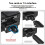 Diving Case for  Action 5Pro 4 3 80M Underwater Protective Housing Dive Accessory 6