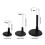 Pack of 3 Knitting Racks Customizable Height Storage-White 4