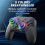DATA FROG Wireless Controller for  2//Lite/OLED RGB Lighting Game Controller 6-Axis+Vibration+Turbo 3