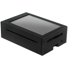 For Raspberry Pi 4 B 3.5 Inch Touchscreen 480x320 LCD with Cooling Fan Heat Sinks Aluminium Case for Raspberry 4 B