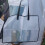 Oversized Art Materials Storage Bag Waterproof PVC Base With 4