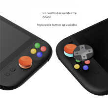 For  2 Protective Case+Circular Direction Keys Kit+Thumb Grip Set Split Protective Case for  Switch2