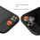 For  2 Protective Case+Circular Direction Keys Kit+Thumb Grip Set Split Protective Case for  Switch2 1