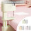 Bed Sheet Bedding Fastener Invisible Rubber-Warm cherry white 3