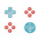 For Switch2 Protective Case+D-Pad Button Cap Clear Shell Split Design Anti-Fall Anti-Scratch Case for  Switch2 A 2