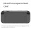 For Switch2 Protective Case+Joystick Cap Kit Clear Shell Split Design Anti-Fall Anti-Scratch Case for  Switch2 A 6