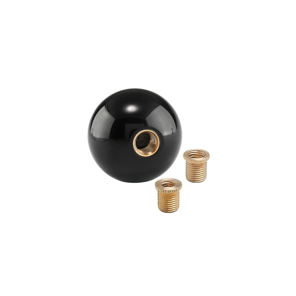 Car Gear Shift Knob Glossy Ball Universal Shifter With Ergonomic Grip And Smooth Control Black 9771547599760
