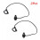 2pcs Corsa Parcel Shelf Cords Set Compatible with Corsa D E 5 Door, Durable and Precise Fit 2