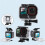 Waterproof Case for  Ace Pro 2,Underwater 30M/98FT Dive Case Protective Cover Shell for  Action Camera 6