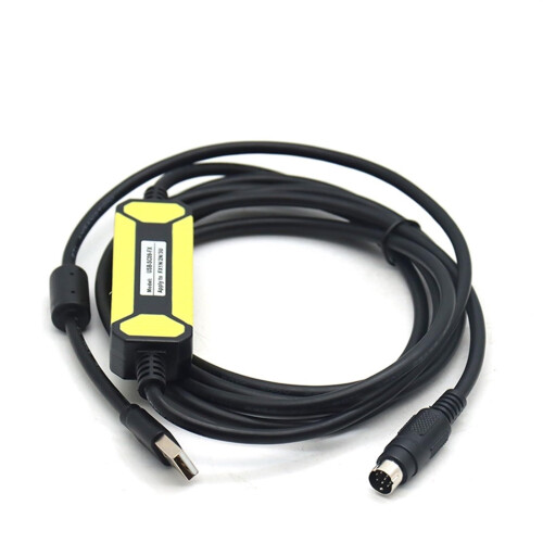 USBSC09FX Programming Cable for Mitsubishi FX1N FX2N FX1S FX3U PLC Data Transfer RS422 1