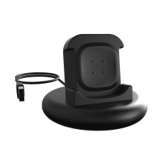 Charging Dock with 3.3ft Cable, Non Slip Stand and Secure Cradle Charging for Fitbit Versa 4