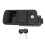 Locking Paddle Latch with Keys RV Compartment Door Lock AntiTheft Black Flush Mount Handle 1